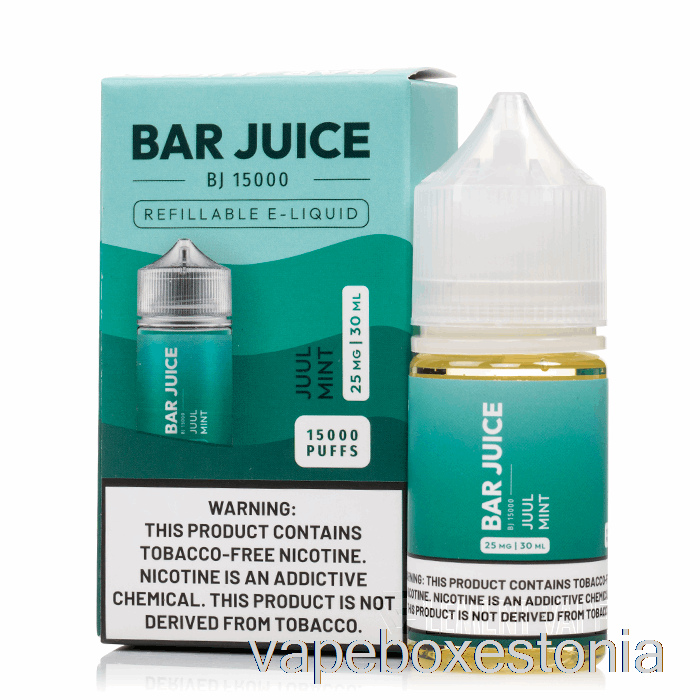 Vape Box Estonia Juul Mint - Batooni Mahl - 30ml 25mg